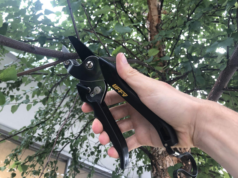 UFFY - Anvil Pruning Shear Snips Cutter Trim Molding Leather Branch Sharpest Industrial