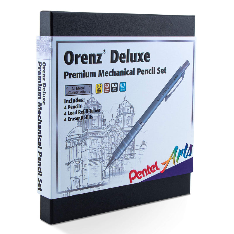 Pentel Arts Orenz Deluxe Mechanical Pencil Gift Box Set (PP1000BXSET)