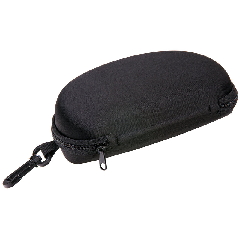 NoCry Storage Case for Safety Glasses with Felt Lining, Reinforced Zipper and Handy Belt Clip For Glasses