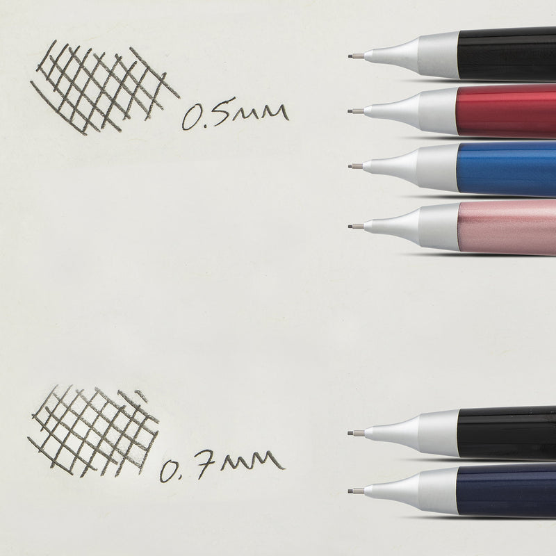 Pentel 10 - Elegant Automatic Pencil, .5mm, Glossy Metallic Pink (P1035BPP-BC)