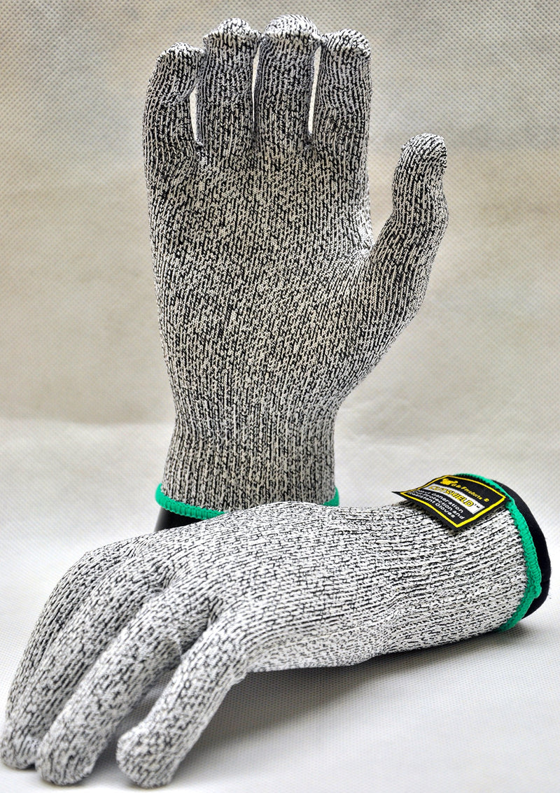 G & F 57100XL CUTShield Classic level 5 Lightweight Cut Resistant Gloves for Kitchen,Food Grade Cut Resistant Gloves, XLarge. Plain Palm X-Large