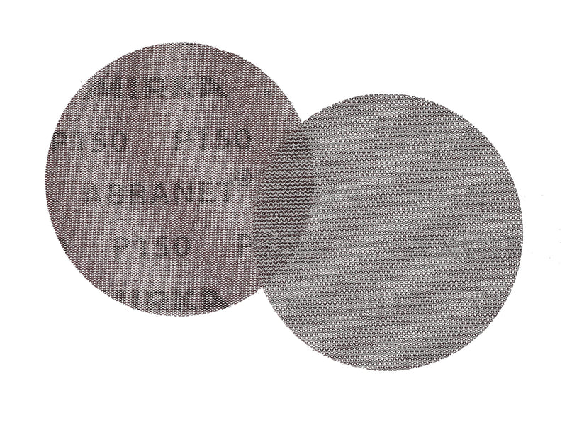 Mirka 9A-232-150 5-Inch 150 Grit Mesh Abrasive Dust Free Sanding Discs, Box of 50 Discs (Packaging May Vary)