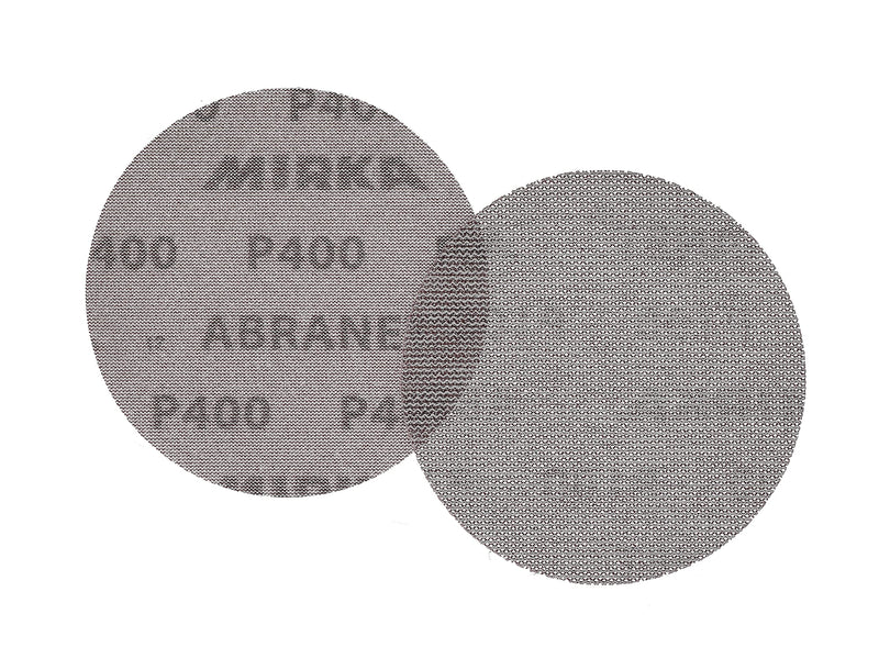 Clayton - Mirka 9A-232-400 5-Inch 400 Grit Mesh Abrasive Dust Free Sanding Discs, Box of 50 Discs Packaging may vary