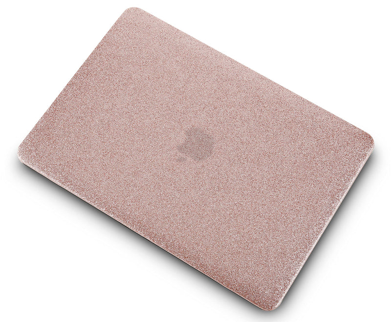 KECC Compatible with MacBook Pro 13 inch Case 2019-2016 with Touch Bar A2159 A1989 A1706 A1708 Protective Plastic Hard Shell + Keyboard Cover + Sleeve Plastic (Rose Gold Sparkling) Rose Gold Sparkling