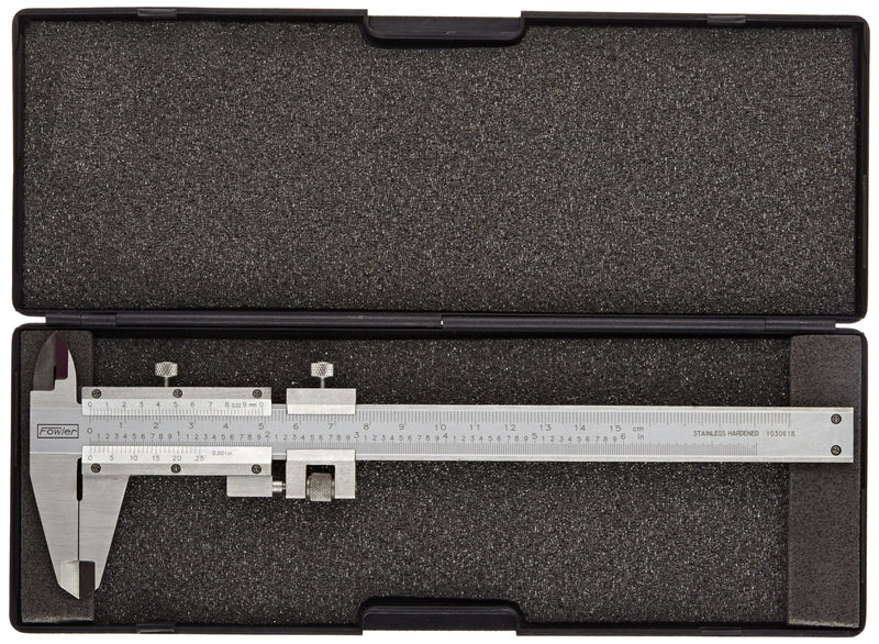 Fowler 52-058-016-0, Vernier Caliper with 0-6"/150mm Measuring Range 6 inches 0.001 52-058-016-0