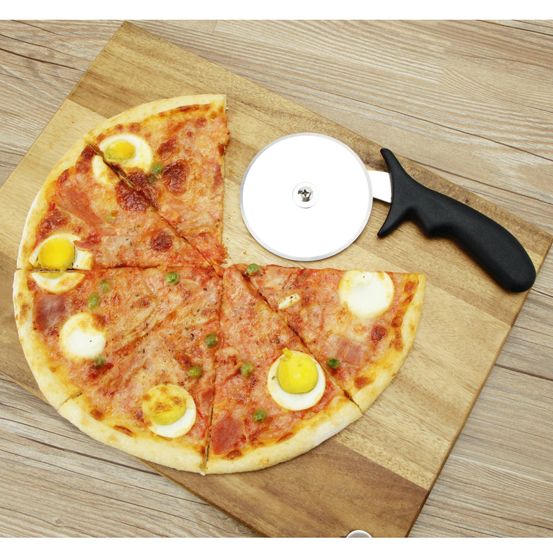 BIGSUNNY Pro Pizza Cutter Razor Sharp Wheel Blade Dia 4-inch(10cm)