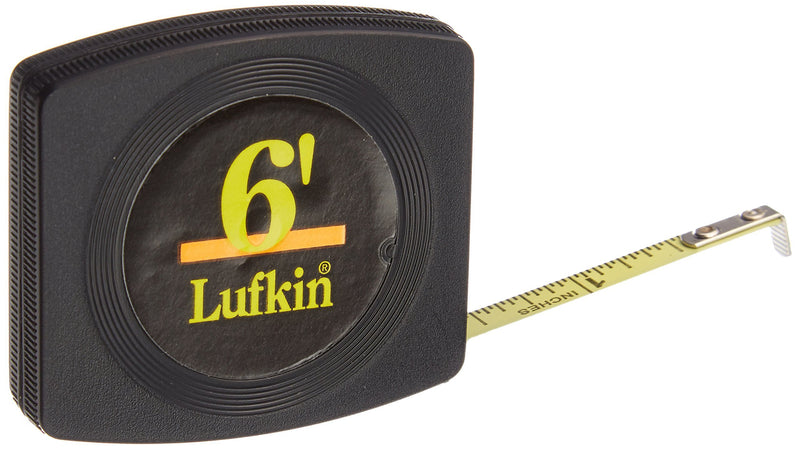 Lufkin Handy Pocket Tape, 1/4" x 6'