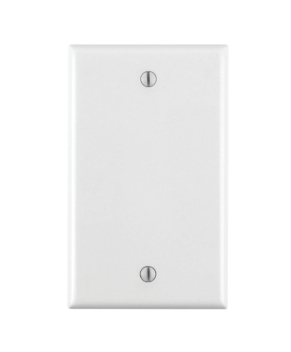 Leviton 88014 Electrical Wall Plate, Blank, 1-Gang - White