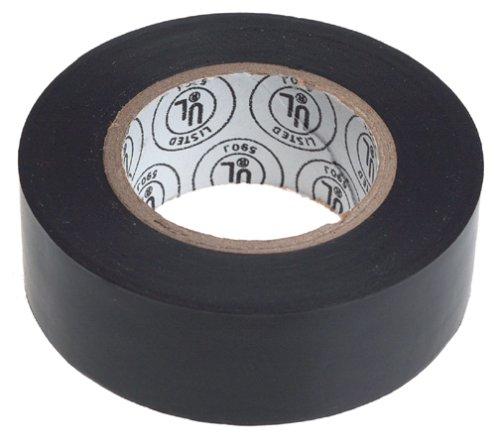 Gardner Bender GTP-307 Electrical Tape, ¾ inch x 30 ft, Easy-Wrap, Flame Retardant, Black