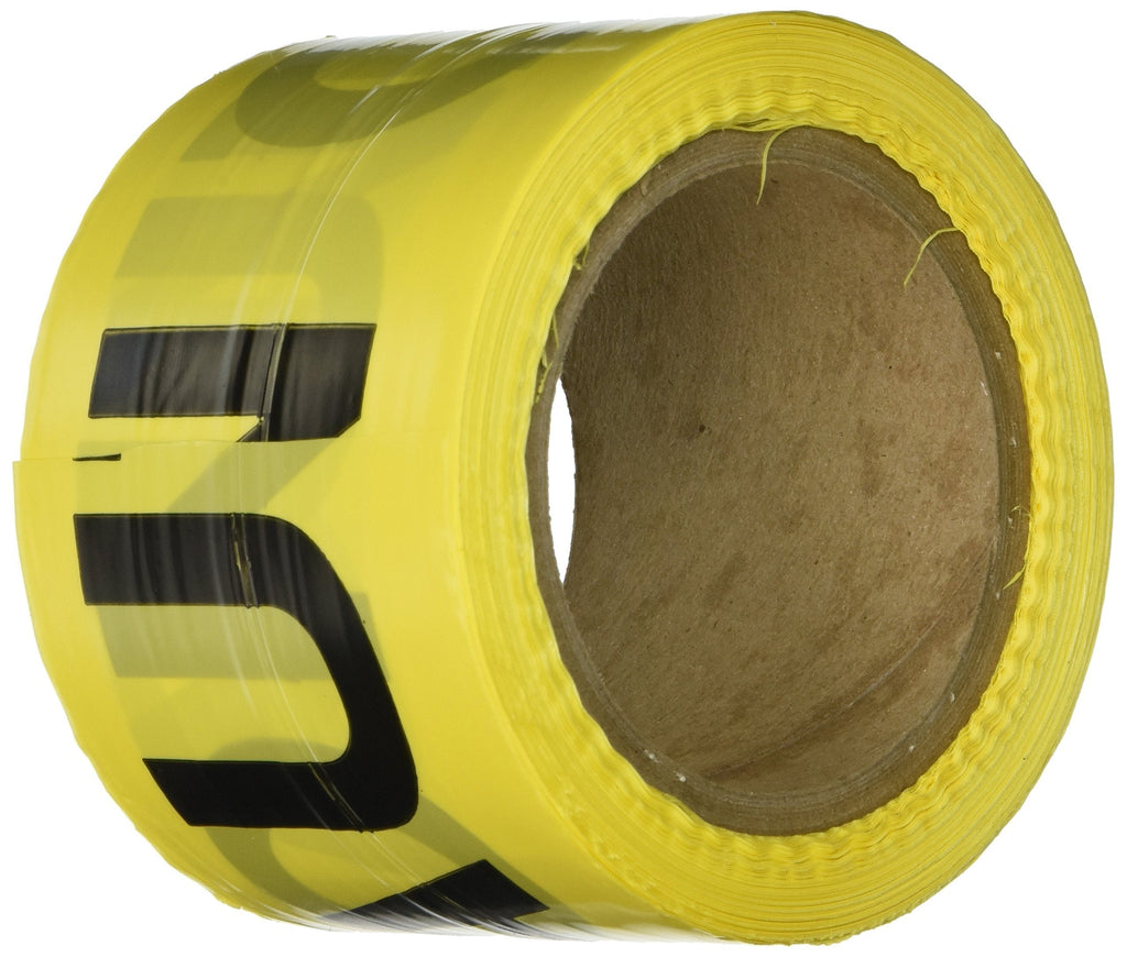 IRWIN Tools STRAIT-LINE 66200 Barrier Tape Roll, CAUTION, 3-inch by 300-foot (66200) Original