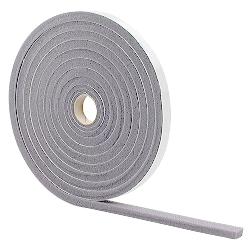 M-D Building Products, Gray 2113 Low Density Foam Tape, 1/2-by-3/4-Inch by 17 Feet