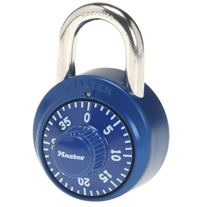 Master Lock 1530DCM Locker Lock Combination Padlock, 1 Pack, Assorted Colors