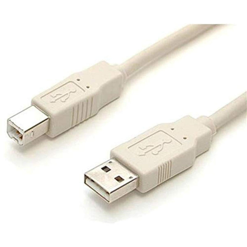 StarTech.com 15 ft Beige A to B USB 2.0 Cable - M/M - 15ft Type a to b USB Cable - 15ft a to b USB 2.0 Cable (USBFAB_15)