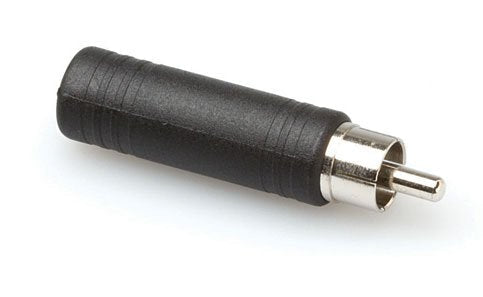 Hosa GPR-104 1/4" Female TS to RCA Male Adaptor 1/4" TS to RCA