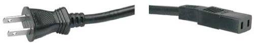 Hosa PWC-178 IEC C9 to NEMA 1-15P Power Cord, 8 Feet