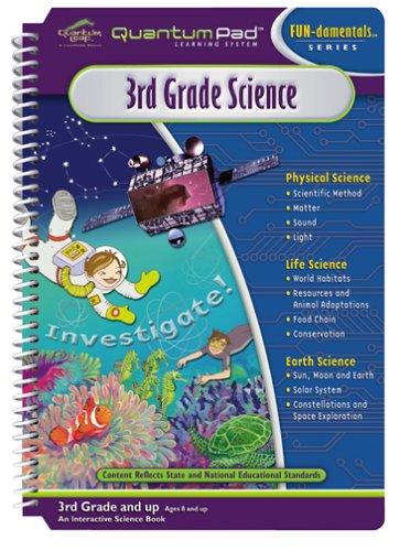 Quantum Pad Learning System: 3rd Grade Science Interactive Book and Cartridge