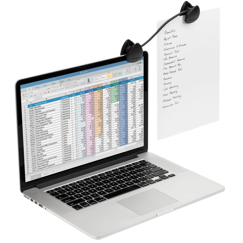 Kensington Flex Clip Copyholder (K62081BF), Black