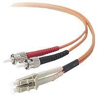 Belkin F2F202L0-01M 1-Meter Multimode Duplex ST-LC Fiber Patch Cable