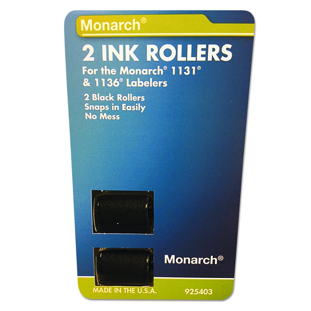 Monarch 925403 Replacement Ink Rollers, Black (Pack of 2), 1 - MNK925403