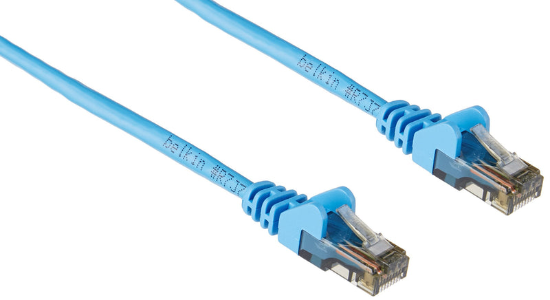 Belkin A3L980b25-BLU-S CAT-6 Snagless Blue Patch Cable (25 Feet)