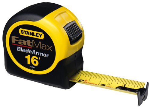 STANLEY FATMAX Tape Measure with Blade Armor, 16-Foot (33-716)