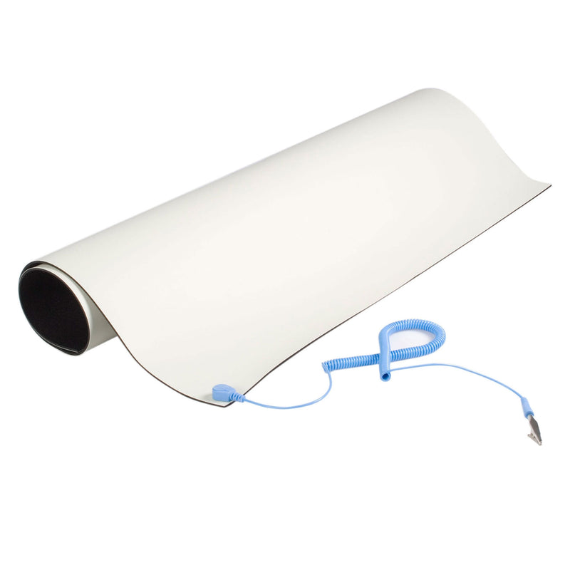 StarTech.com Anti-Static Mat - 25â€ x 27.5â€ Electrical Grounding Desk Pad - For Home or Work - Beige (M3013)