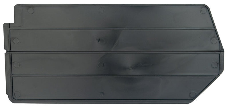 Akro-Mils 40220 Lengthwise Plastic Divider for 30220 AkroBin Storage Bins, Black, (6-Pack)