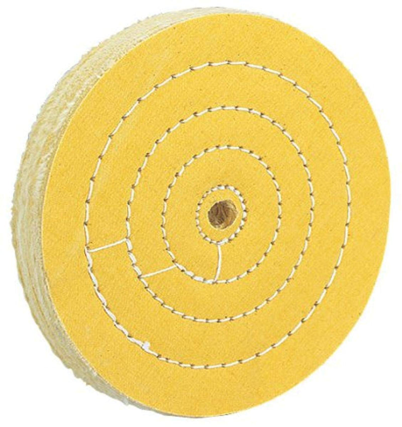 Woodstock D2514 6-Inch by 50 Ply by 1/2-Inch Hole Buffing Wheel