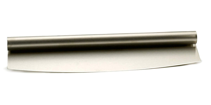RSVP International Endurance Rocker Style Stainless Steel Pizza Cutter, 14" | Sharp & Versatile Cutter | Chop & Slice Cakes & Pizzas with Ease | Dishwasher Safe