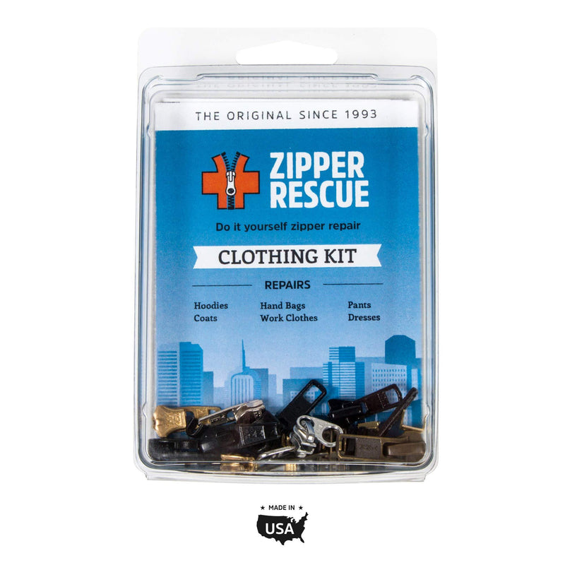 Zipper Rescue Zipper Repair Kits â€“ The Original Zipper Repair Kit, Made in America Since 1993 (Clothing)