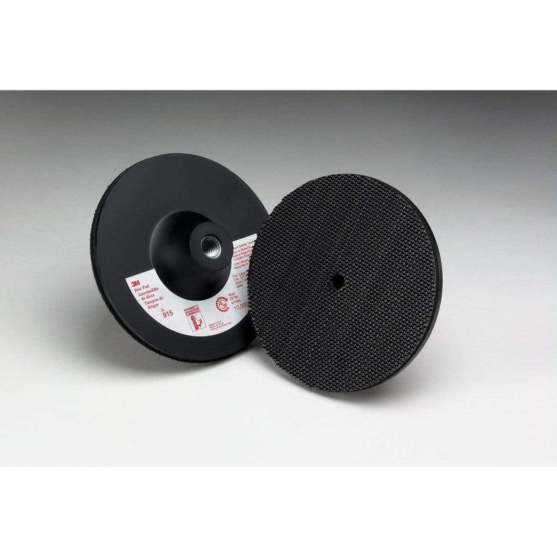 3M Disc Pad Holder - For Metal Grinding, Finishing, Surface Preparation - Use With Metalworking Power Tools - 5" x 1/8" x 3/8", 5/8-11 Thread - 915 5" x 1/8" x 3/8" x 5/8-11