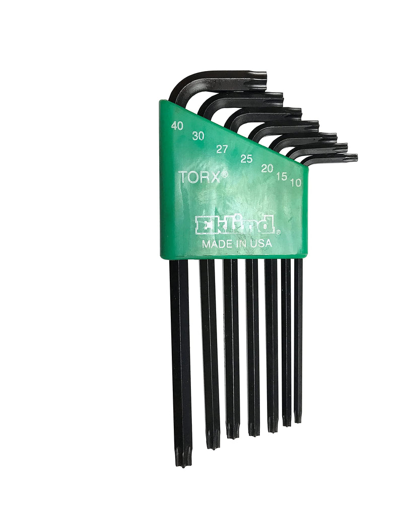 EKLIND 10907 TORX star L-Key - 7pc set T10-T40 Long series 1 Long Arm Set 7 (T10-T40)