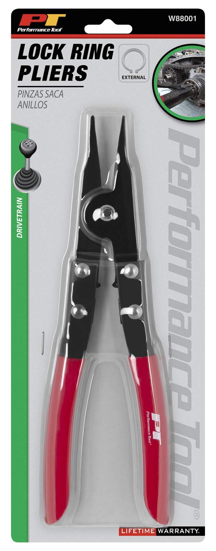 Performance Tool W88001 Lock Ring Pliers Snap Ring Pliers External