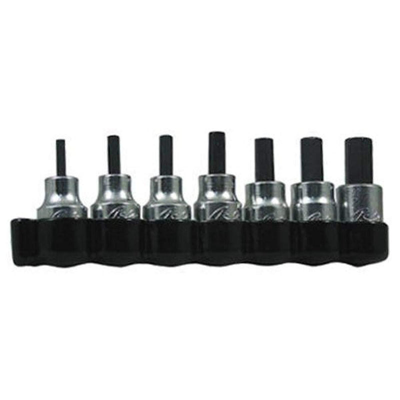 Hex Bit Socket Set - Metric, 7 Pc. - 33850 - Lisle - LIS33850 Metric Hex Bit Set