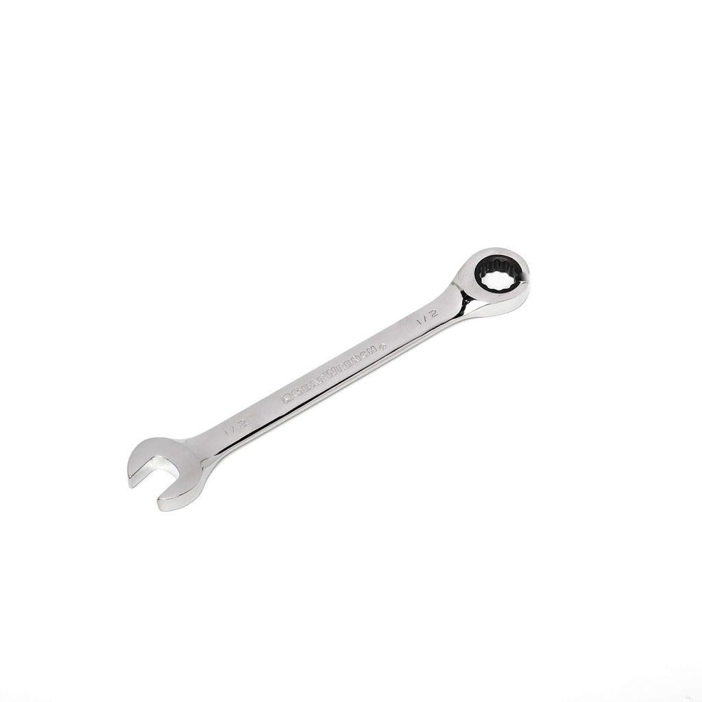 GEARWRENCH 12 Pt. Ratcheting Combination Wrench, 1/2" - 9016D 1/2"