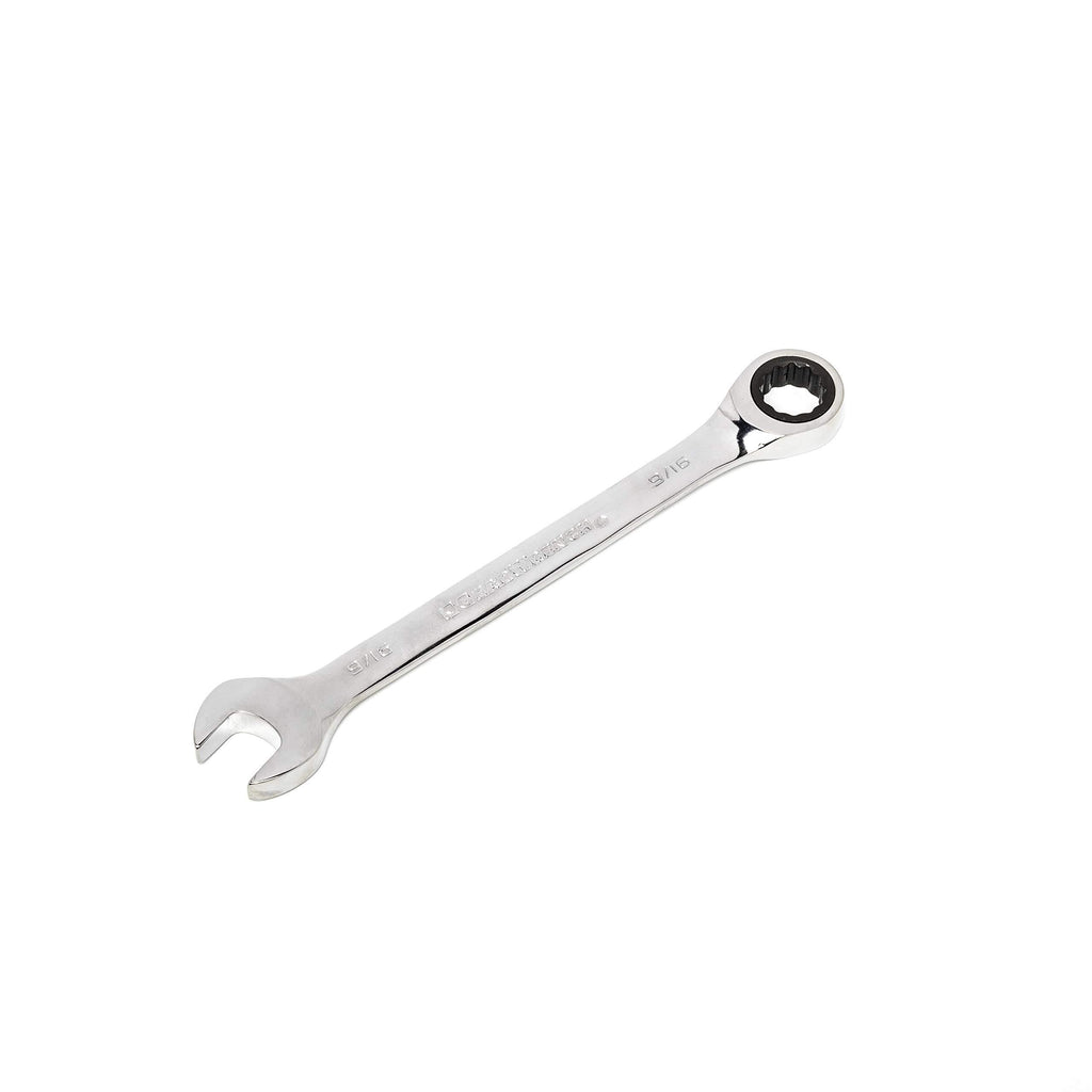 GEARWRENCH 12 Pt. Ratcheting Combination Wrench, 9/16" - 9018D 9/16"