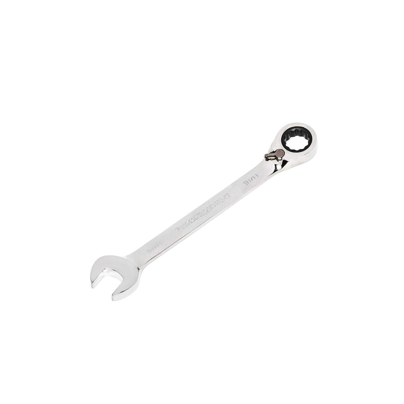 GEARWRENCH 12 Pt. Reversible Ratcheting Combination Wrench, 11/16" - 9531ND 11/16"