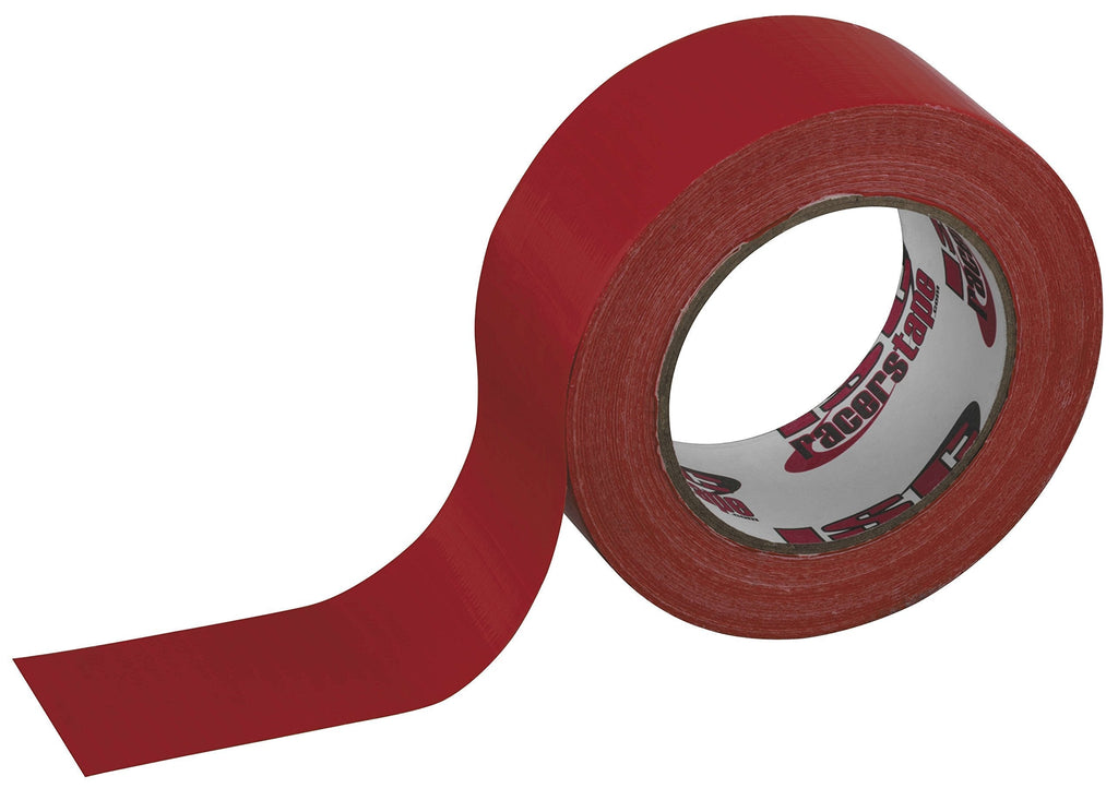 ISC RT2001 Standard-Duty Racer's Tape Roll, 90' Length x 2" Width, Red (Case of 54)