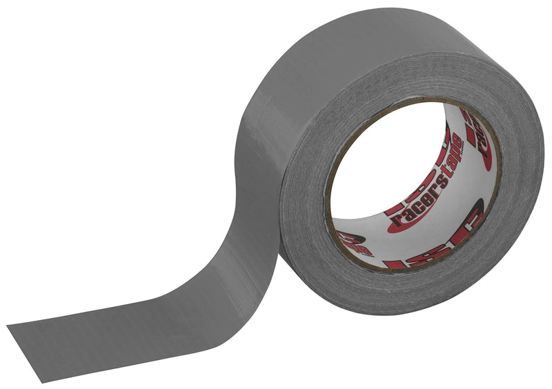 ISC RT2005 Standard-Duty Racer's Tape Roll, 90' Length x 2" Width, Silver (Case of 54)