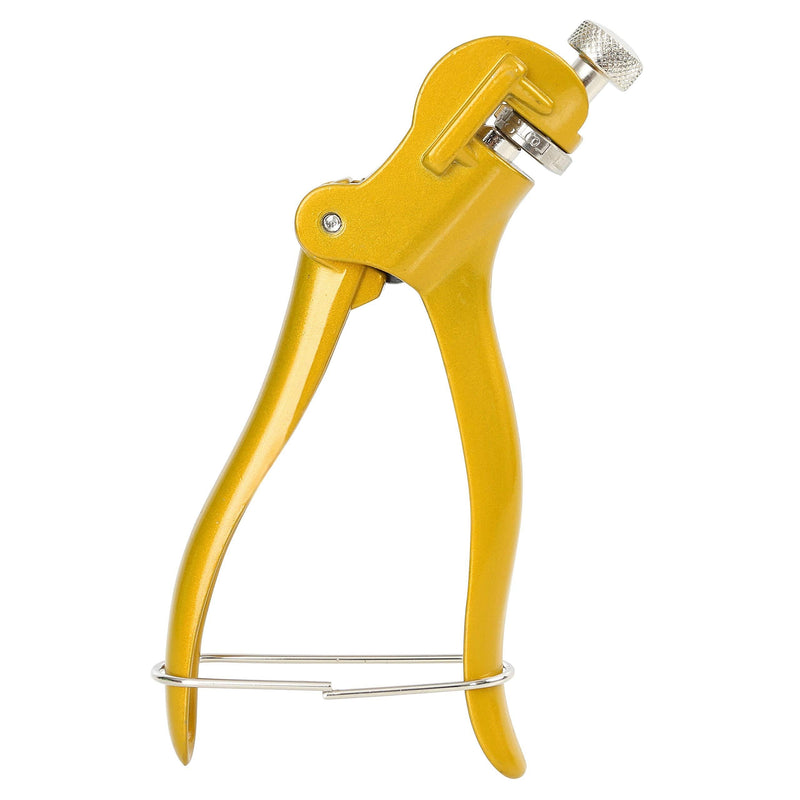GreatNeck SS7 Saw Set Tool | Adjust Saw Blades for Peak Performance | Saw Set Tool Helps Get the Most from Saw Blades & Their Replacements | Simple Dial for Choosing Anvil Settings | Gold 1-Pack