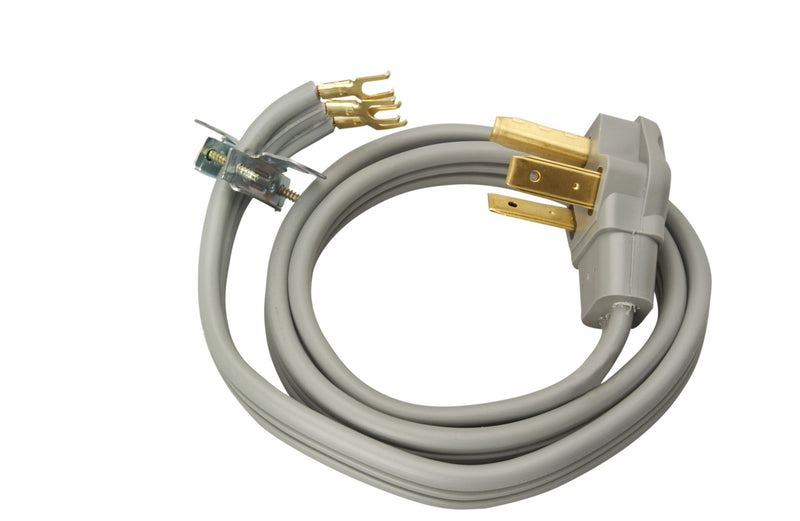 Coleman Cable 09126 30-Amp 3-Wire Dryer Power Cord, 6-Foot 6'