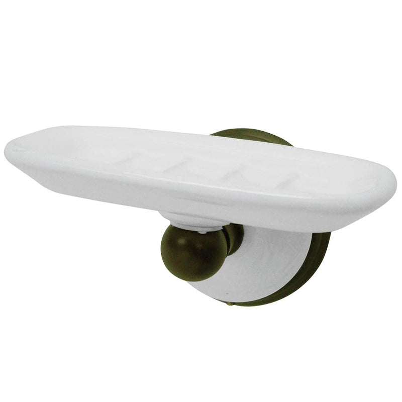 Kingston Brass BA1115ORB Victorian Soap Dish, 5-1/2-Inch, Oil Rubbed Bronze Oil-rubbed Bronze