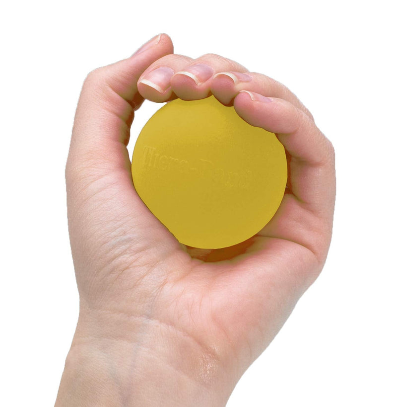 Thera-Band Hand Exerciser Standard Size, Yellow, Extra-Soft
