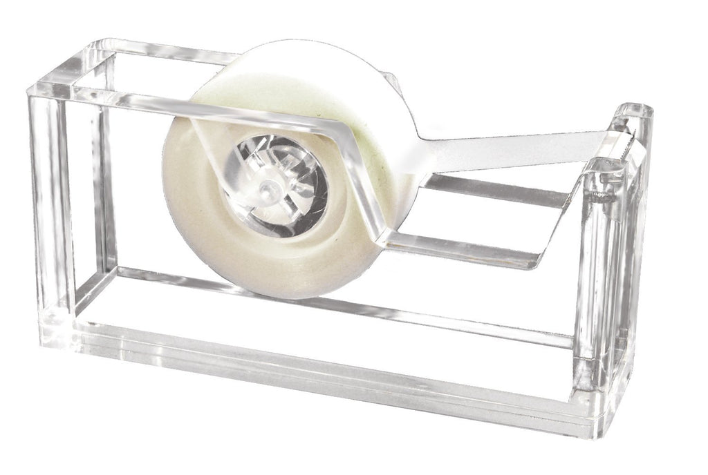 Kantek Acrylic Tape Dispenser, 1.8-Inch Wide x 5.6-Inch Deep x 2.9-Inch High, Clear (AD60)