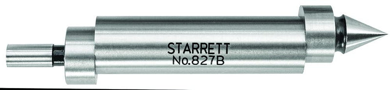 Starrett 827B Edge Finders, Double End, With Pointed Contact, 0.5" Body Diameter, 0.2" Contact Diameter