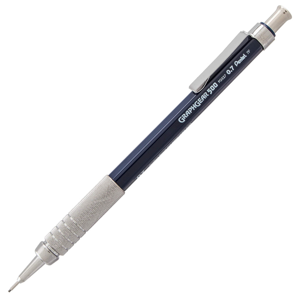 Pentel GraphGear 500 Automatic Drafting Pencil, Blue (PG527C) 0.7mm