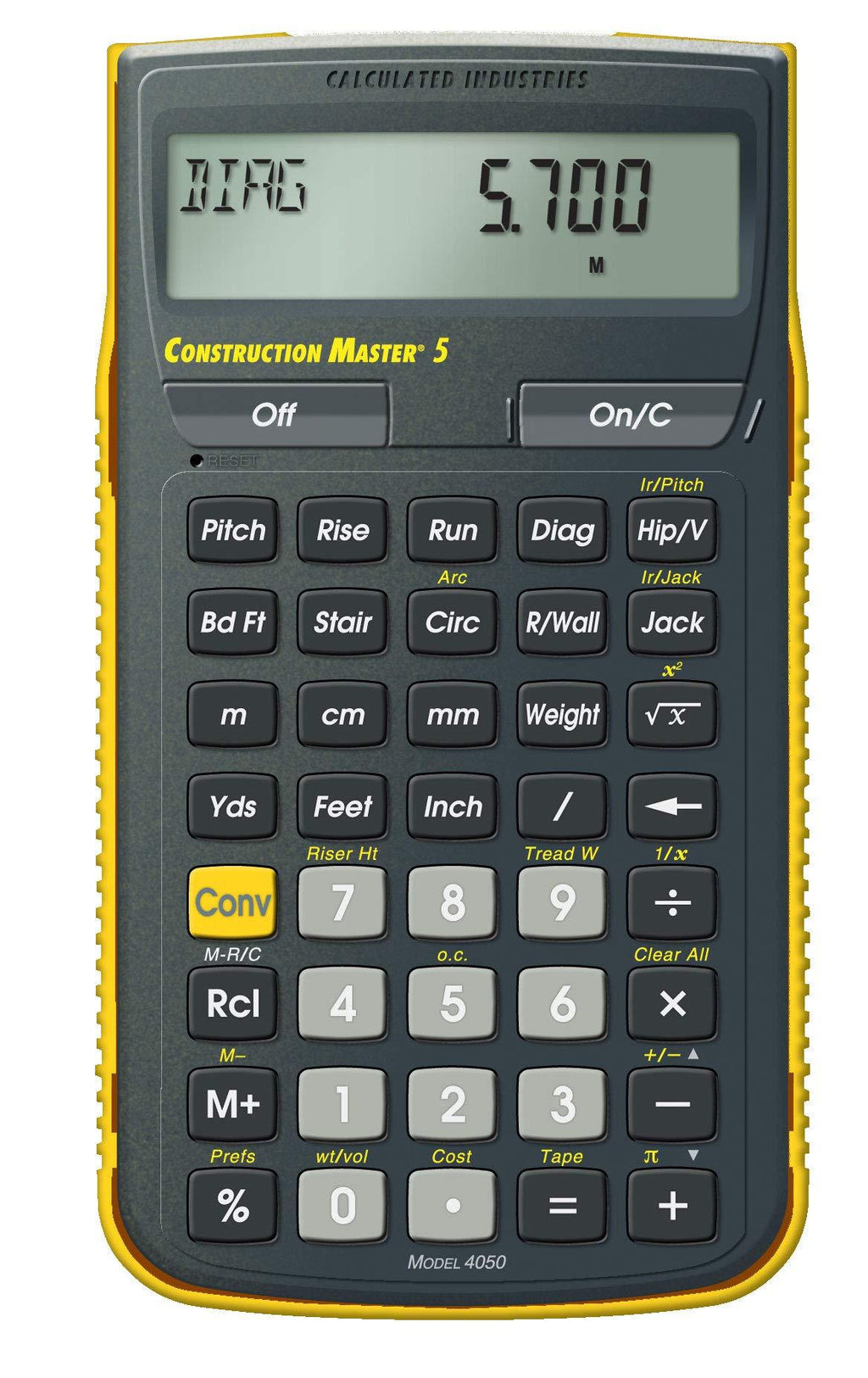 Calculated Industries 4050 Construction Master 5 Construction Calculator 1