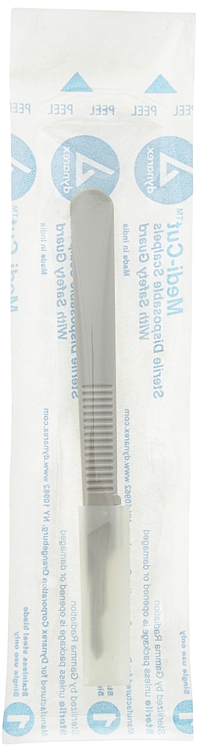 Dynarex Disposable Scalpels, Sterile, Number 15, 10/bx