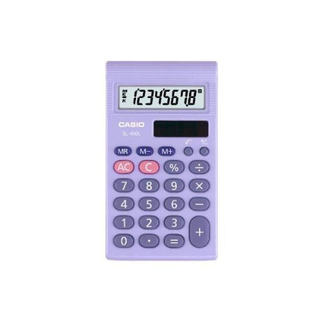 Casio Inc. SL450L-S1 Standard Function Calculator