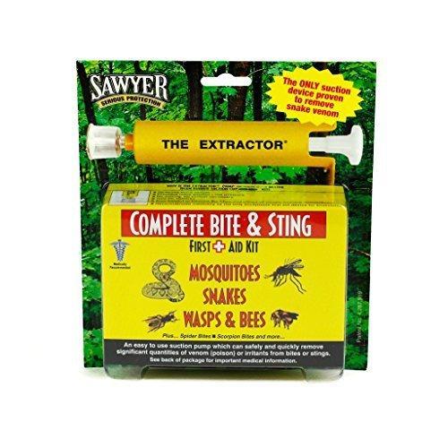 Sawyer Products Venom Extractor & Suction Pump Kit for Snake Bite, & Bee, Wasp, and Mosquito Stings